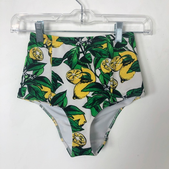 American Apparel High Waist Lemon Bikini Bottom - Picture 5 of 6